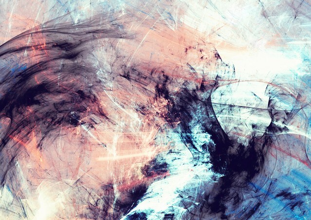 Futuristic bright painting texture